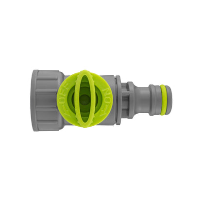 IBC 2” S60X6 Lid with ¾” BSP Thread and Quick-Connect Lime Valve