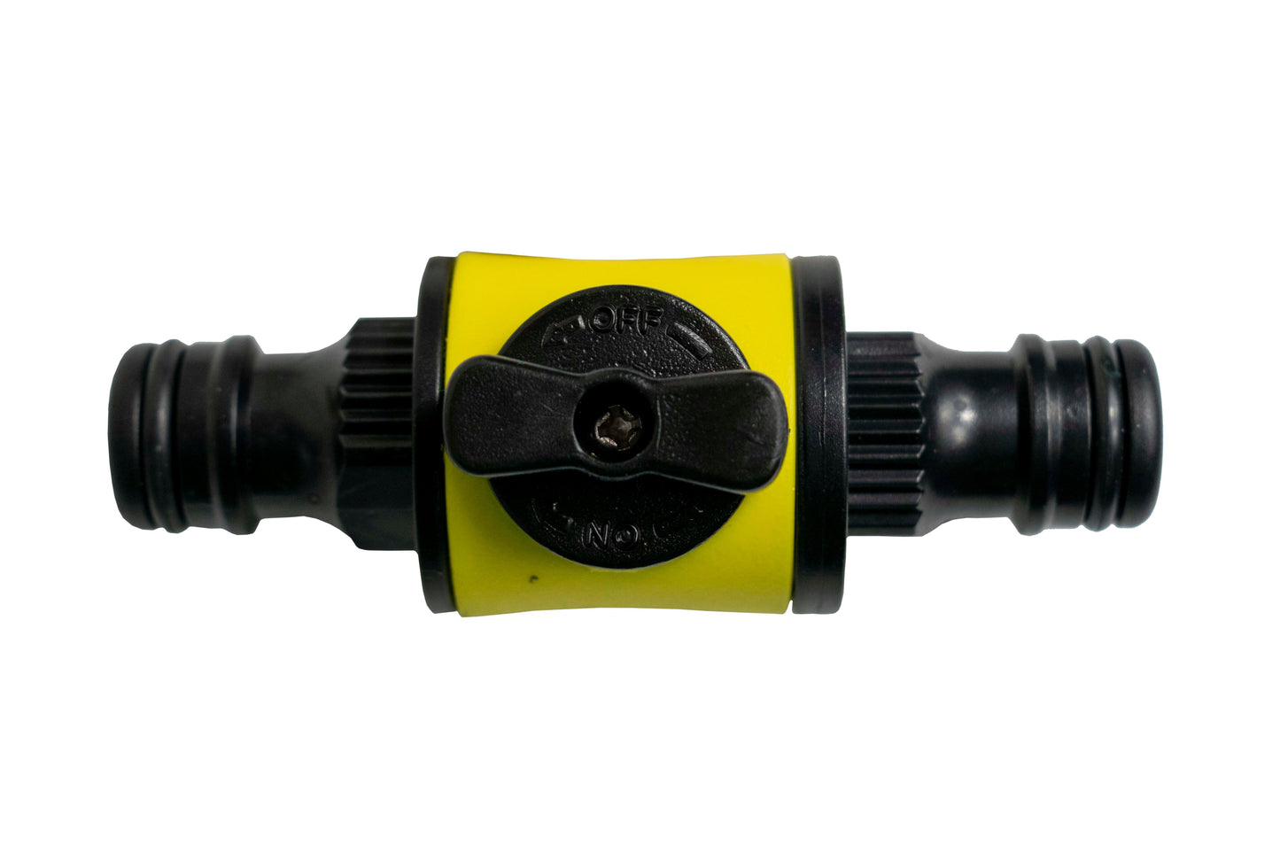 Cost Wise Male‑Male Quick‑Connect Inline Hose Valve Set Yellow/Black