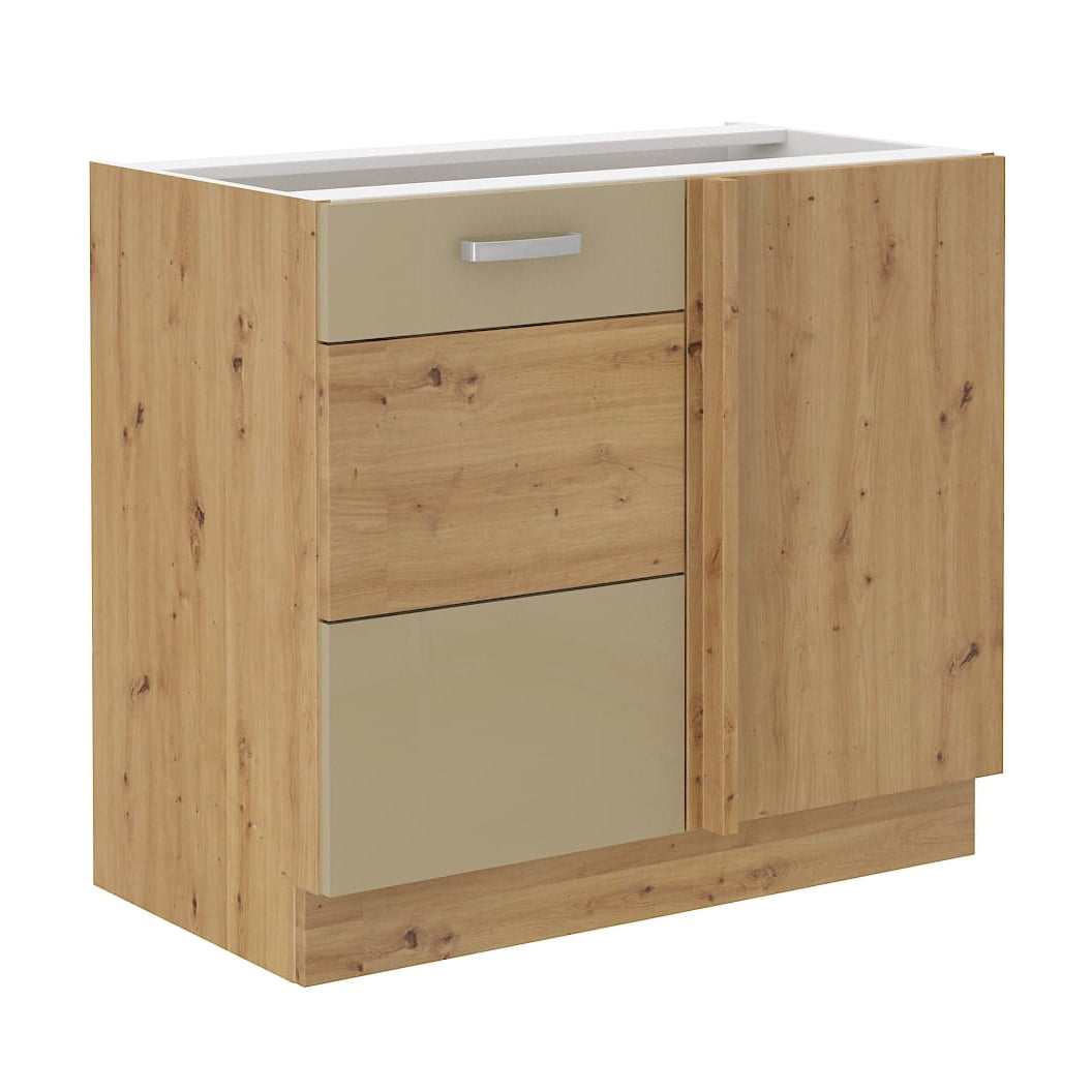ARTISAN Modular Kitchen – White Gloss or Cappuccino Gloss