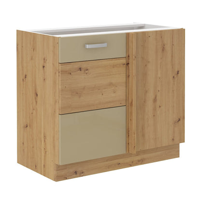 ARTISAN Modular Kitchen – White Gloss or Cappuccino Gloss