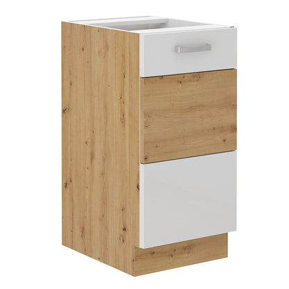 ARTISAN Modular Kitchen – White Gloss or Cappuccino Gloss