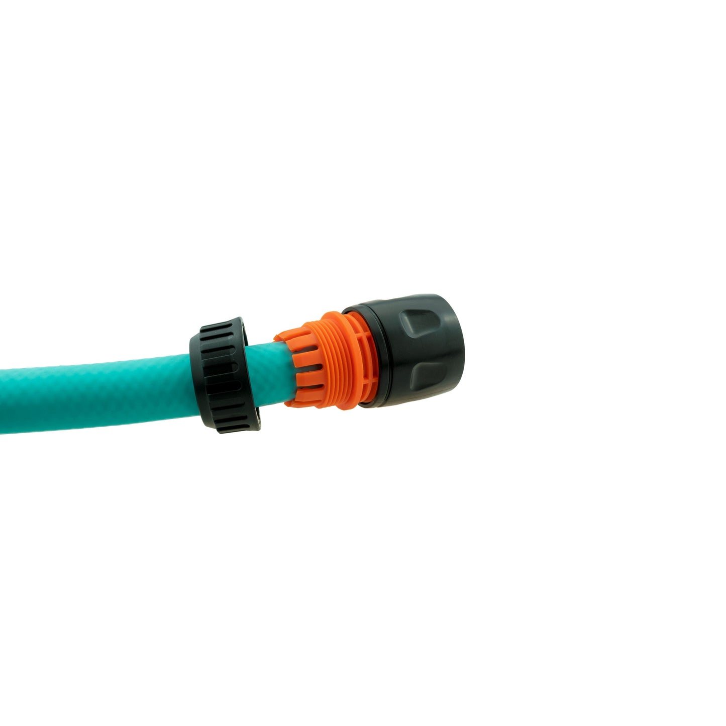 Black/Orange Female Garden Hose Fitting – 1/2" or 5/8"