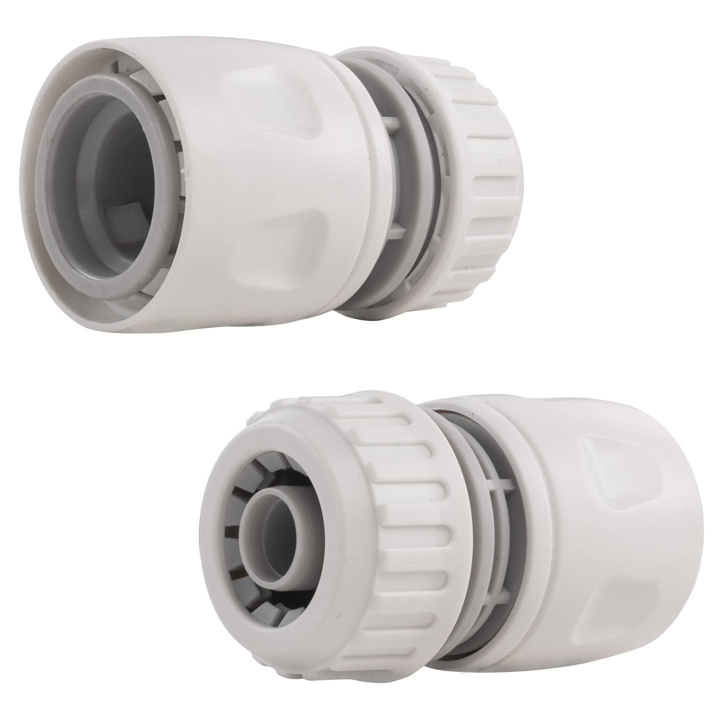 Gray Female Hose Connector for 1/2" or 5/8" Garden Hose
