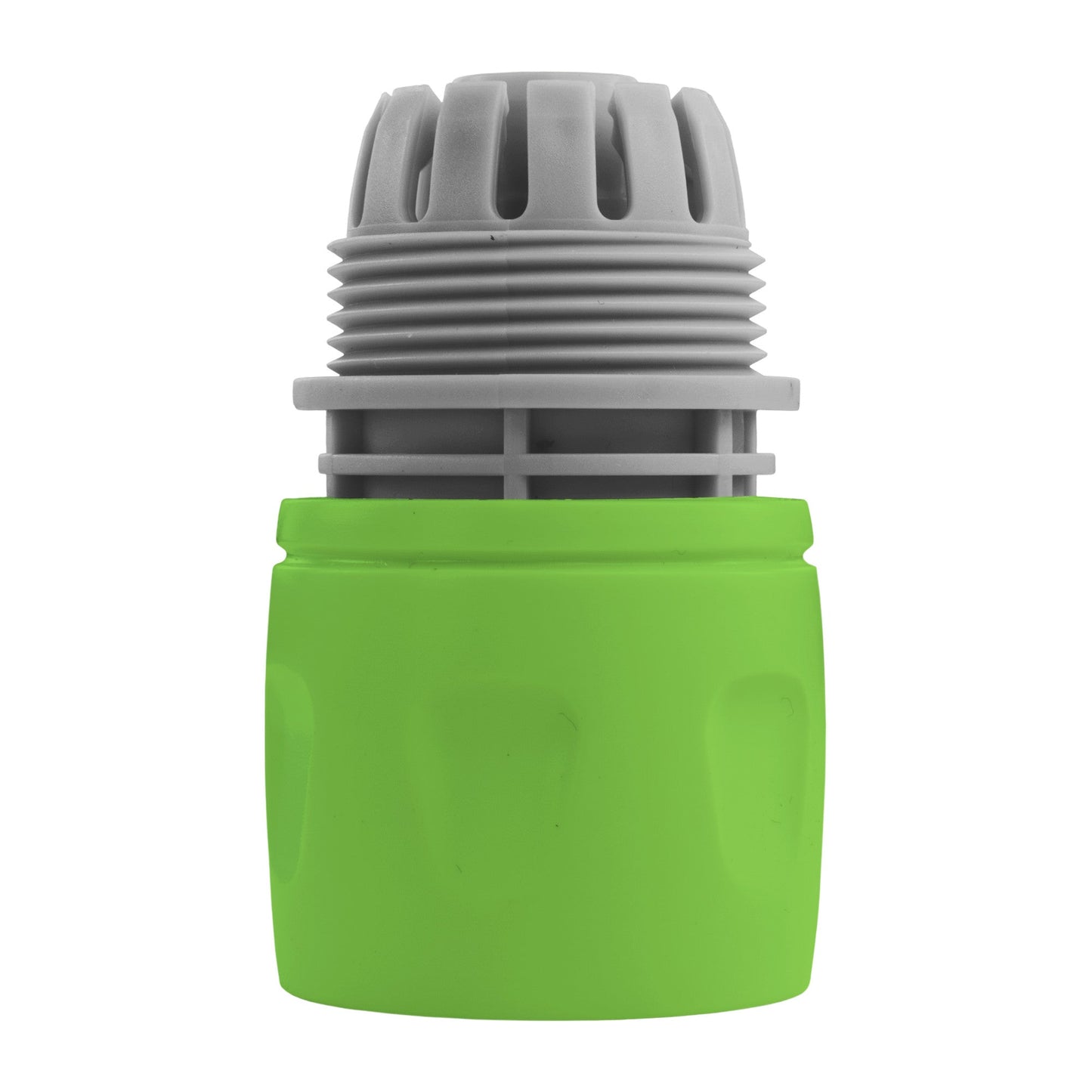 Green/Grey Female Hose Fitting Compatible with ½" or 5/8" Hoses