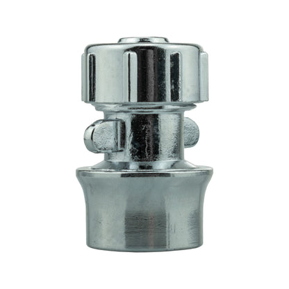 ½” Zinc Chrome Hose Connector – Female Fitting for Garden Hose