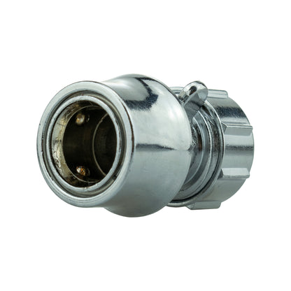 ½” Zinc Chrome Hose Connector – Female Fitting for Garden Hose