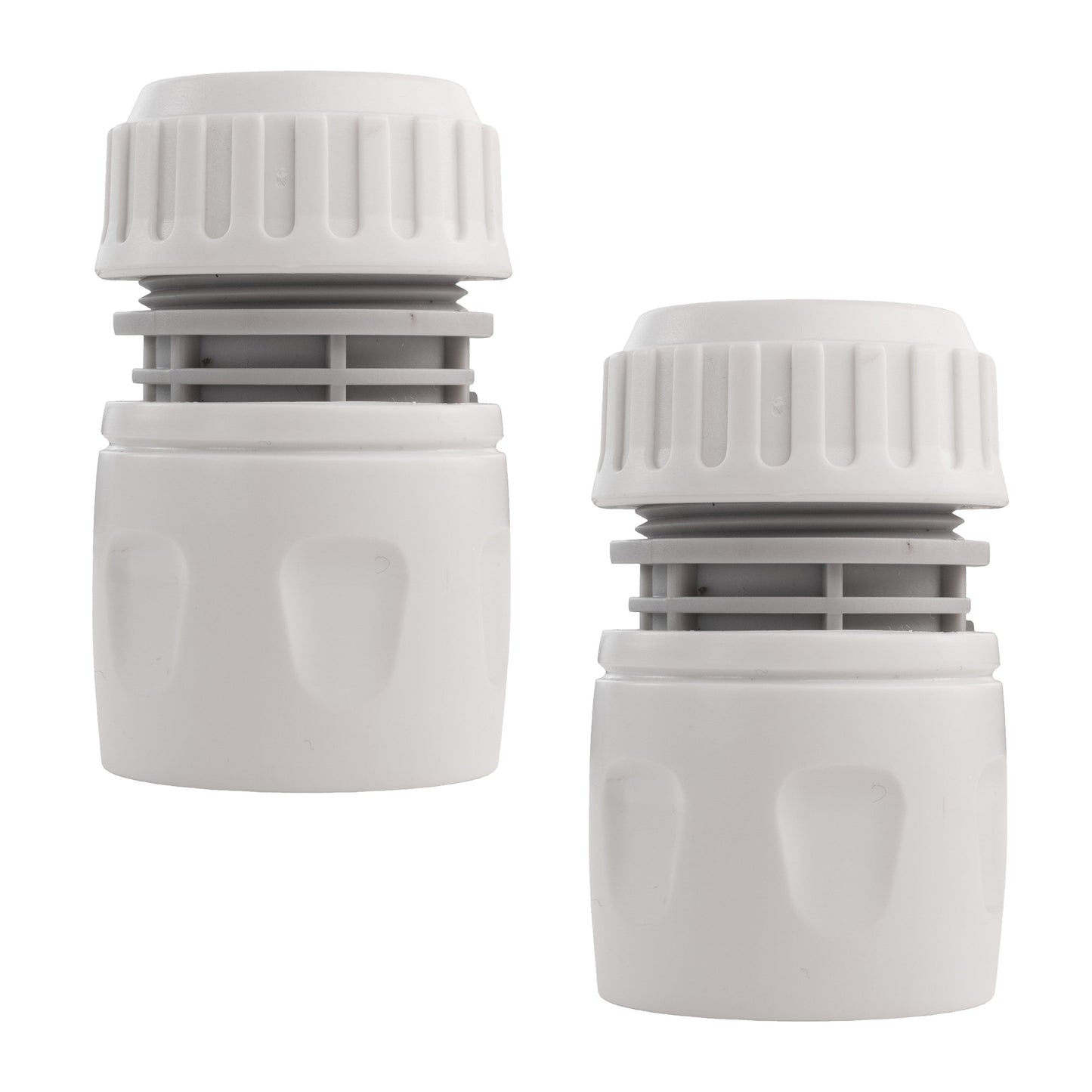 Gray Female Hose Connector for 1/2" or 5/8" Garden Hose