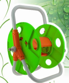 Green Garden Hose Reel Suitable for 20m of ½” Hose