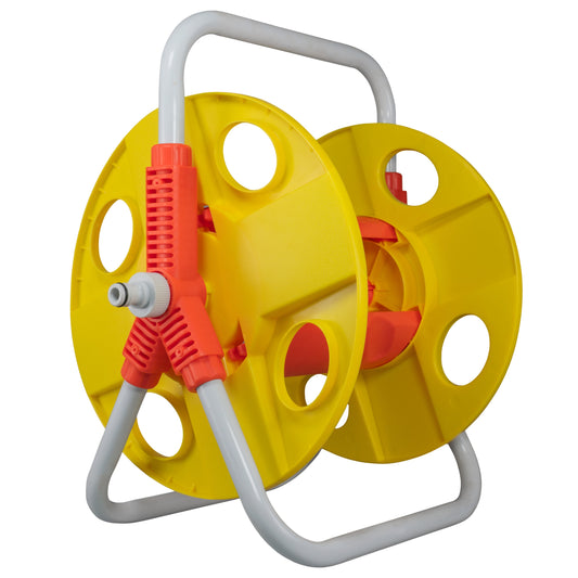 Yellow Garden Hose Reel Suitable for 20m of ½” Hose