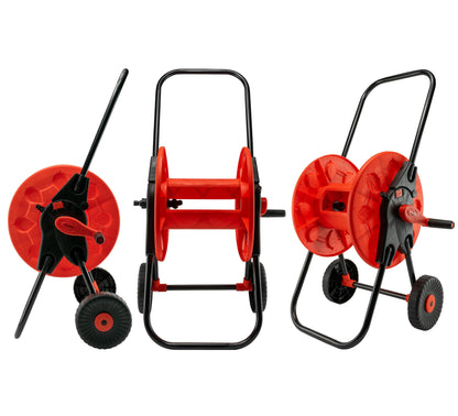 60m ½" Garden Hose Cart with Wheels, CW