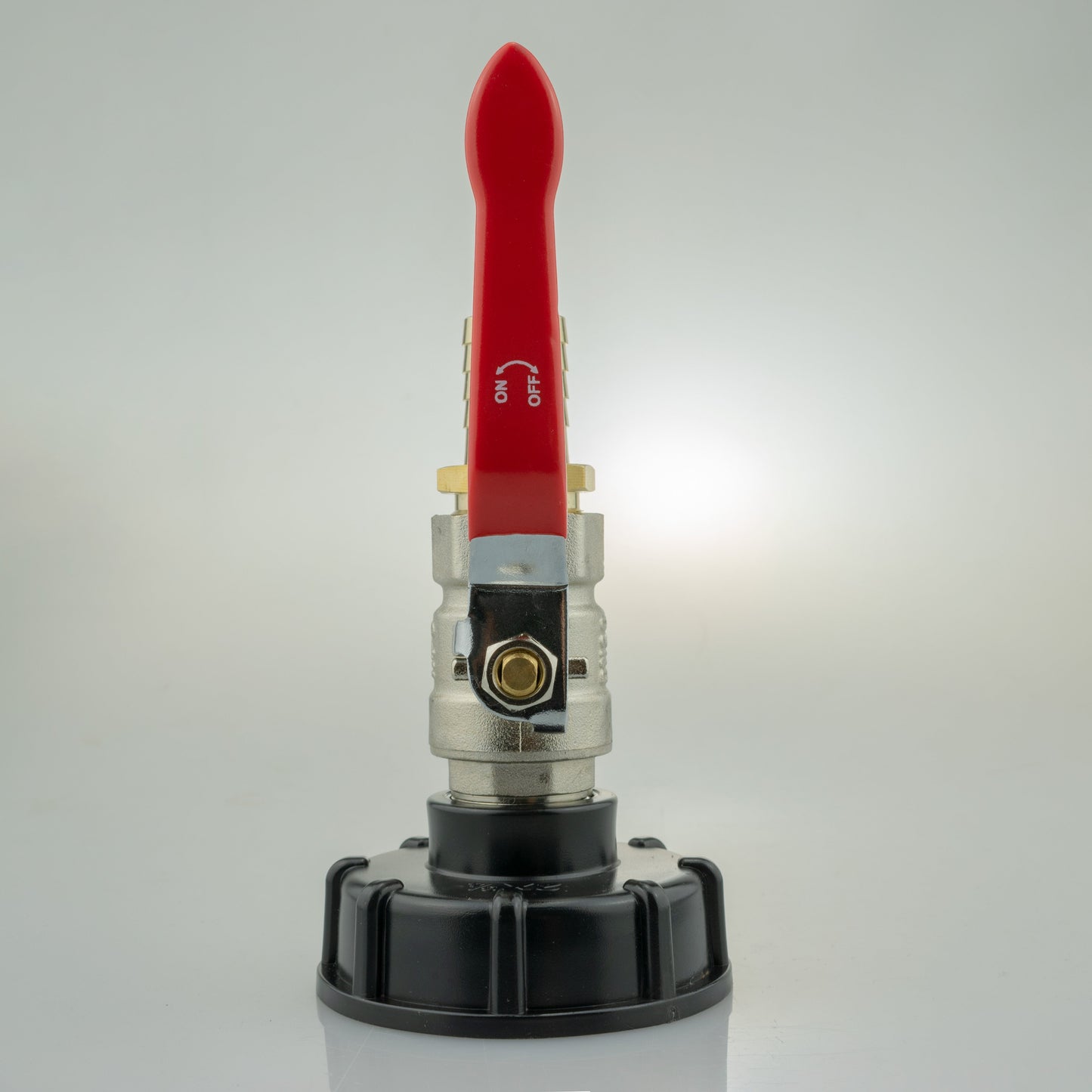 IBC 2” S60X6 Lid with Lever Valve and 19mm Brass Hose Tail