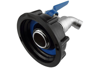 IBC 2” S60X6 Lid with Standard ¾” BSP Garden Tap