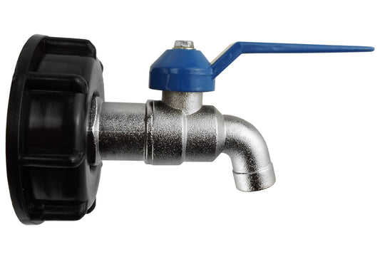 IBC 2” S60X6 Lid with Standard ½” BSP Garden Tap