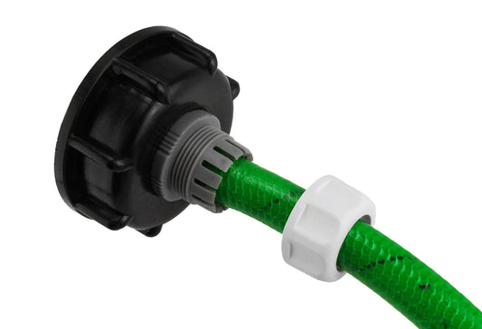 IBC 2” S60X6 Lid with Built-In ½” Hose Connector