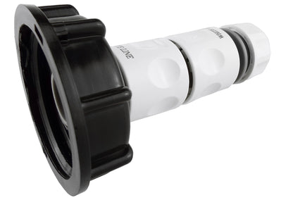 IBC 2” S60X6 Lid with BSP Thread, Twin Male Adapter and Hose Connector WL