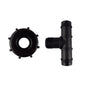 IBC 2” S60X6 Lid with 19mm Hose Barb Tee Connector