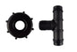 IBC 2” S60X6 Lid with 25mm Hose Barb Tee Connector