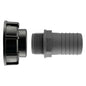 IBC 2” S60X6 Cap with 32mm Hose Barb Straight Connector