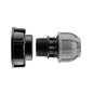 IBC 2” S60X6 Cap with 40mm MDPE Straight Connector