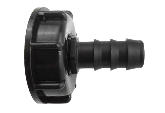 IBC 2” S60X6 Cap with 16mm Straight Hose Barb