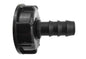 IBC 2” S60X6 Cap with 16mm Straight Hose Barb