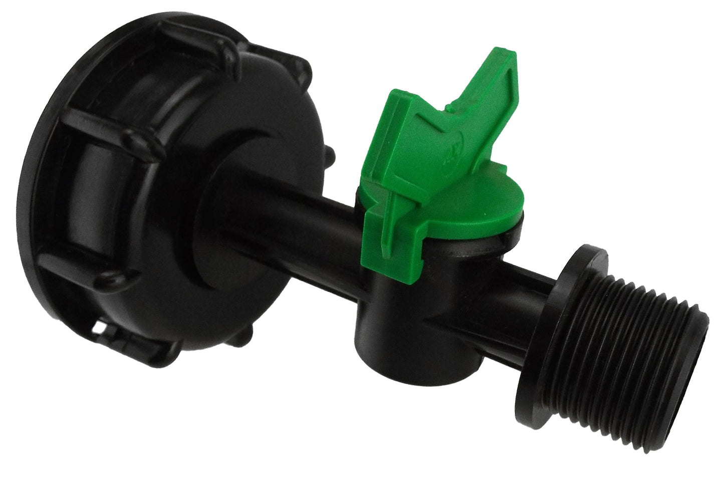 IBC 2” S60X6 Cap with ¾” BSP Male Threaded Water Control Valve