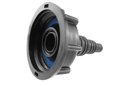 IBC 2” S60X6 Cap with 13/20/25mm Pond Hose Barb Connector