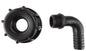 IBC 2” S60X6 Cap with 20mm Barb Elbow Pond Connector