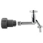 IBC S60x6 Water Tank Extended Adapter Outlet Tap Connector Hose Fitting Garden