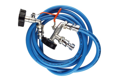 IBC Tank Connector Set – Chrome Finish