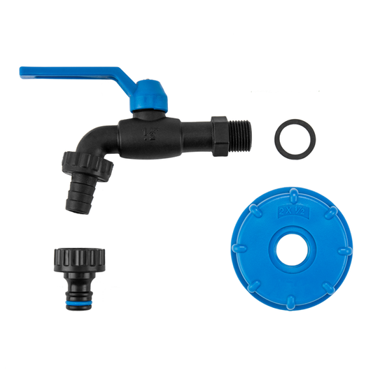 1/2” Barb Fitting IBC S60X6 Raven Set