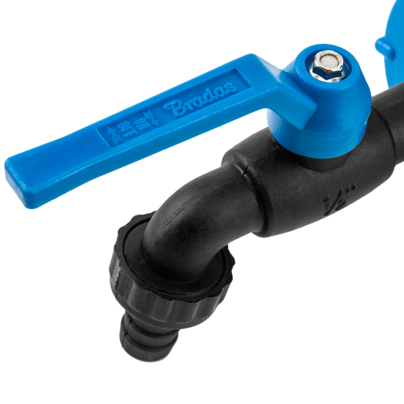 1/2" BSP Male Nylon Garden Tap with 1/2" Barb Fitting