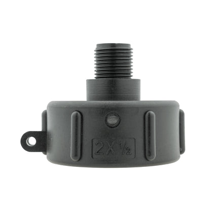 IBC 2” S60X6 Cap with 25mm MDPE Elbow T-Connector