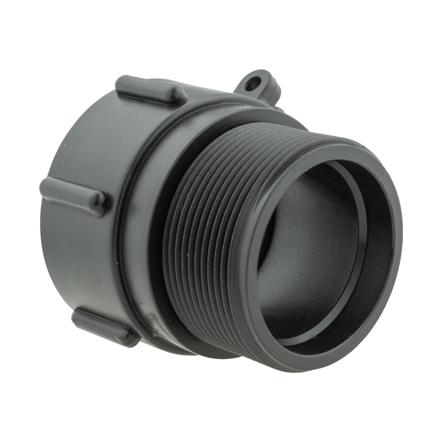 IBC 2” S60X6 Adapter with 2” BSP Elbow and 50mm Straight Hose Tail