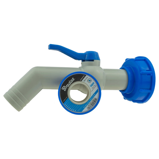 IBC Set with 45° Outlet Connection