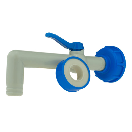 IBC Set with 90° Outlet Connection
