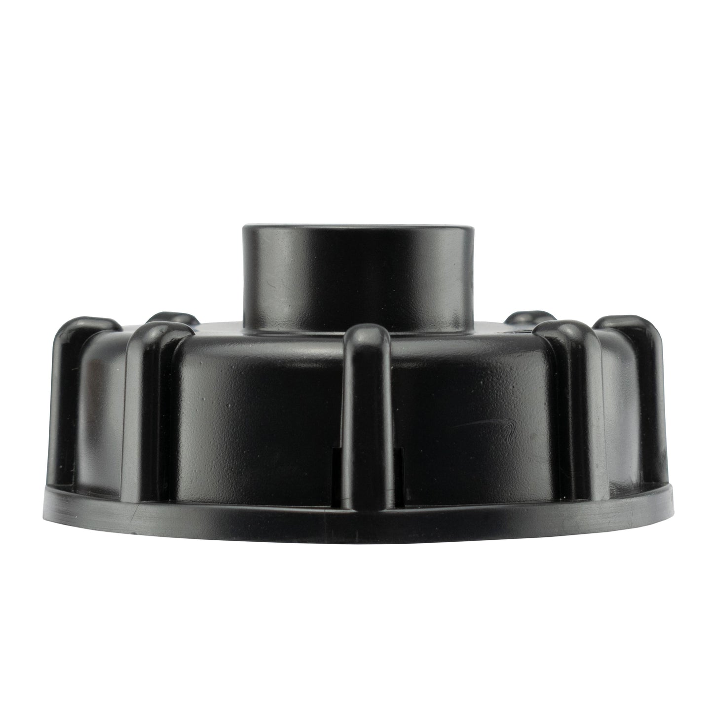 IBC 2” S60X6 Lid with Brass Round-Handle Bib Tap and ½” Hose Tail