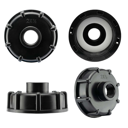 IBC Tank End Cap with Integrated 1/2" BSP Female Thread