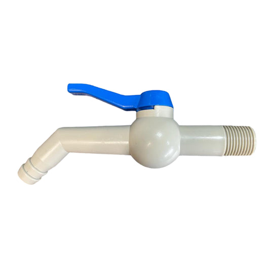 1/2” BSP Male Inlet PP Tap at 45° Angle, 170mm