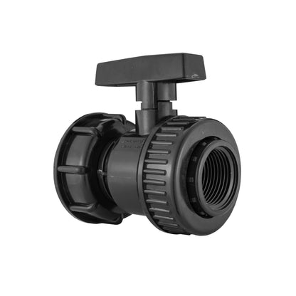 IBC 2” S60X6 Lid with High-Flow Plastic Tap