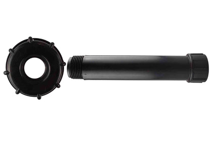IBC 2" S60X6 Lid with ¾" BSP Male-Female Inline Water Filter