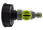 IBC 2” S60X6 Lid with ¾” BSP Thread and Quick-Connect Lime Valve