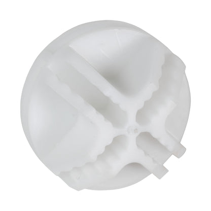 White Half-Snap Ball Part for Kitty Cubby