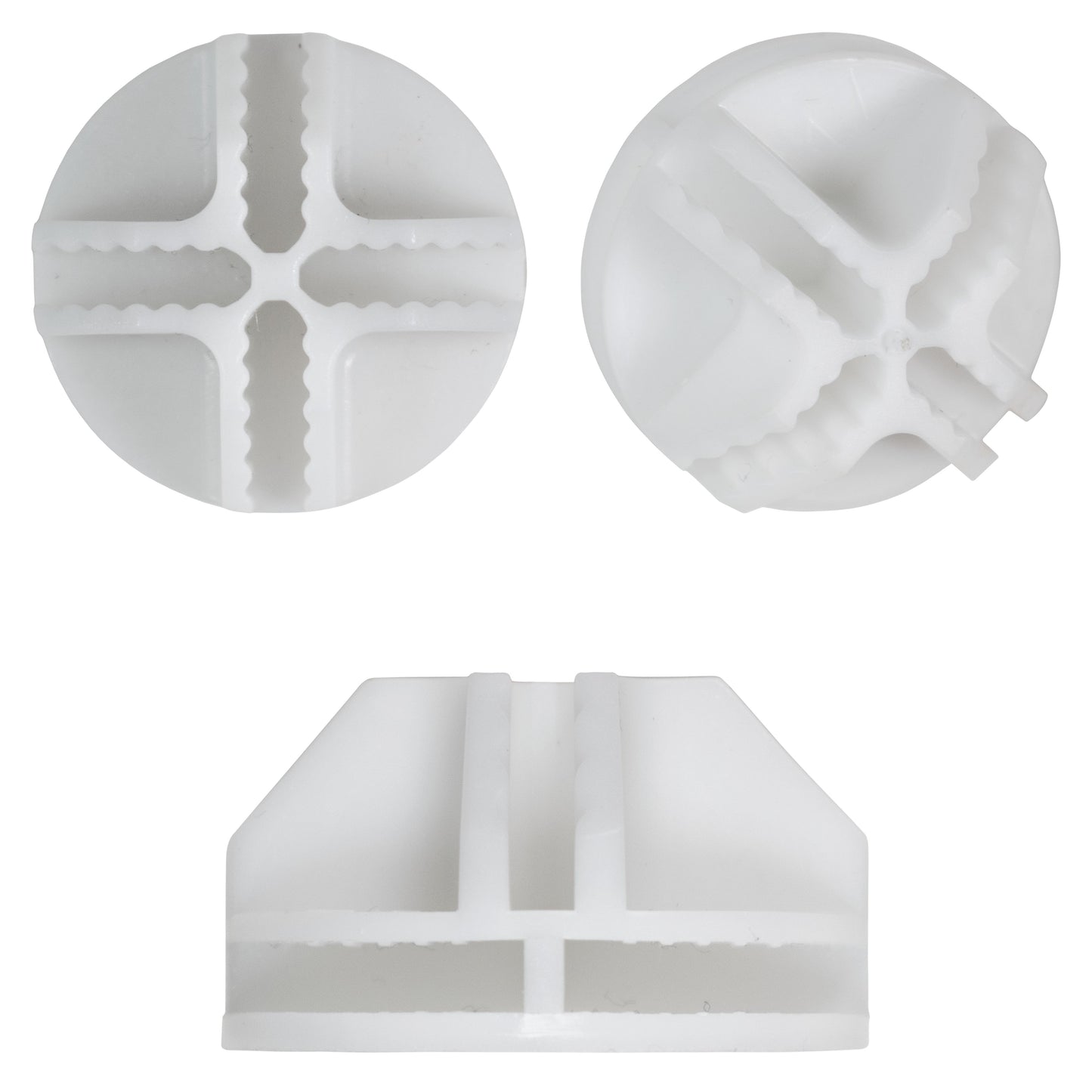White Half-Snap Ball Part for Kitty Cubby
