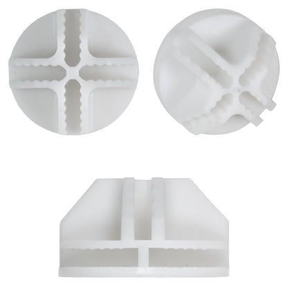 White Half-Snap Ball Part for Kitty Cubby