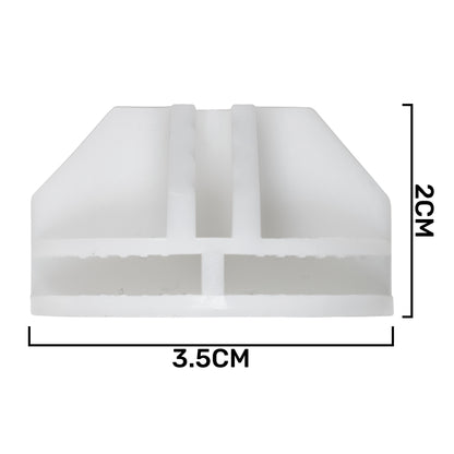 White Half-Snap Ball Part for Kitty Cubby