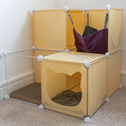 Medium-Sized Kitty Cubby Play Tower