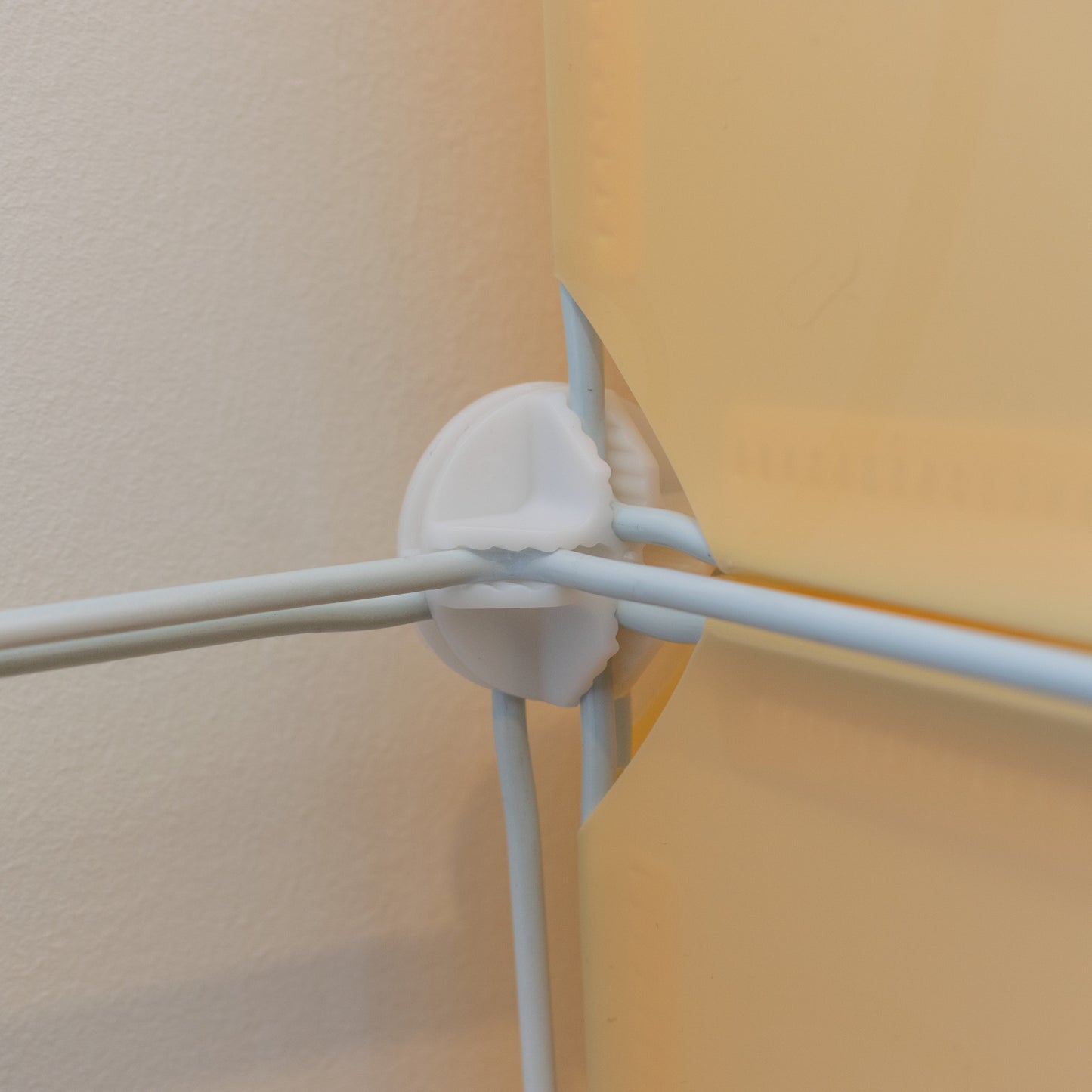 White Half-Snap Ball Part for Kitty Cubby