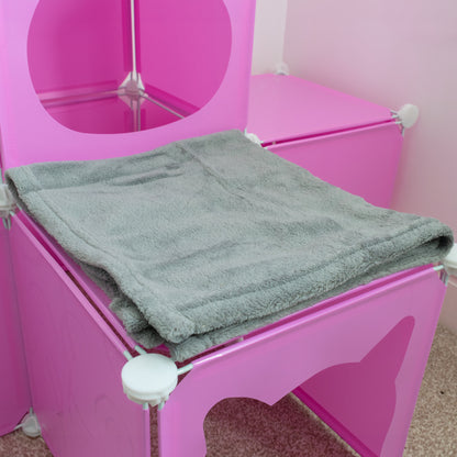 Medium-Sized Kitty Cubby Play Tower