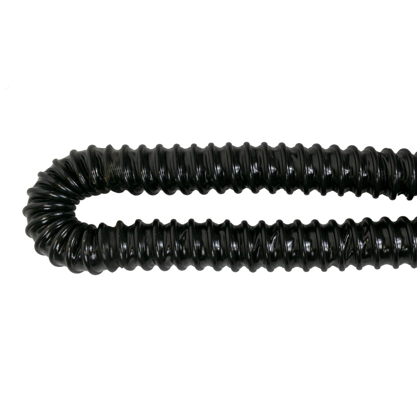 "1" (25mm) Corrugated Hose with 2 Double Wire Hose Clamps